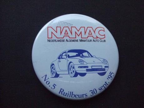 NAMAC miniatuur autobeurs Porsche sportwagen